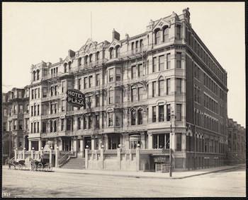 Boston. Hotel Plaza, Columbus Ave. | Historic New England