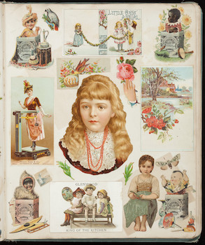 Ephemera scrapbook | Historic New England