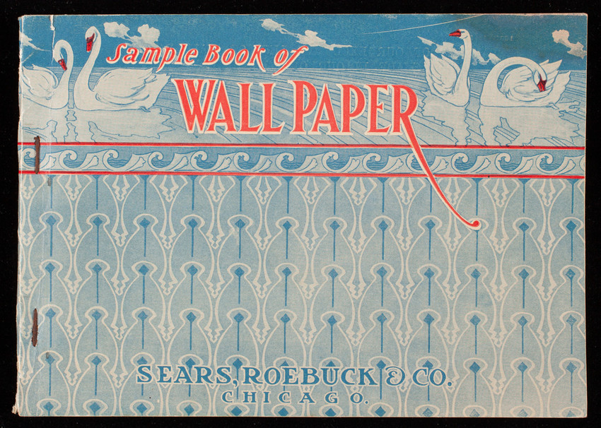 1916 Sears Wallpaper Catalog | Antique wallpaper, Wallpaper stencil,  Vintage advertising art