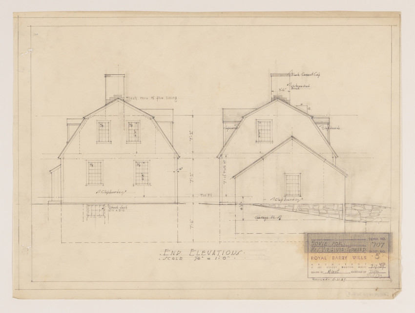 Virginia Goward house, Lowell, Mass. | Historic New England