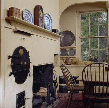 Rumford stove, Rundlet-May House, Portsmouth, N.H. | Historic New England