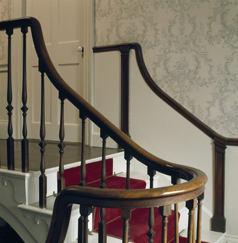 Staircase, Rundlet-May House, Portsmouth, N.H. | Historic New England