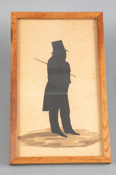 Silhouette of Samuel Appleton (1766-1853) | Historic New England
