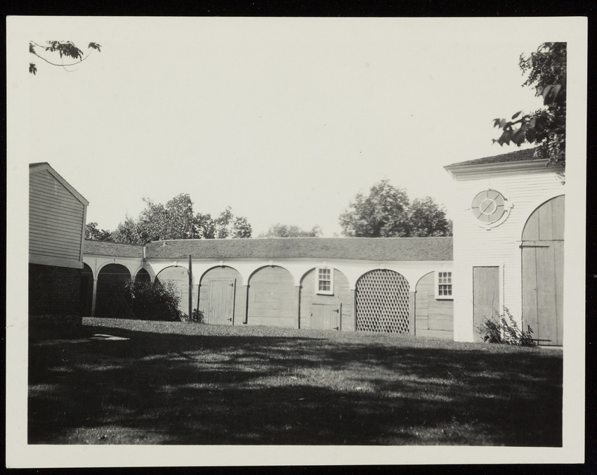 Rundlet-May House, Portsmouth, NH. Outbuildings, 1924 | Historic New ...