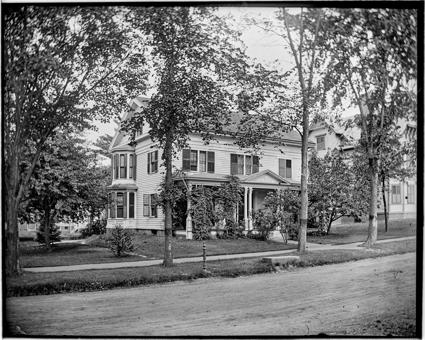 Parson's House (where Papa Was Born), West Street., Northampton, Mass 