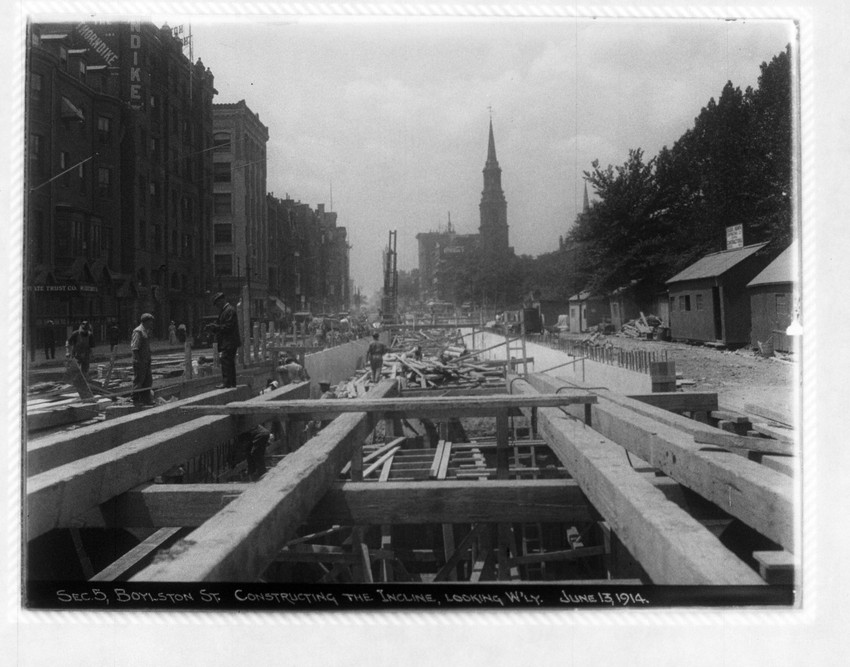 Boylston Street Excavation